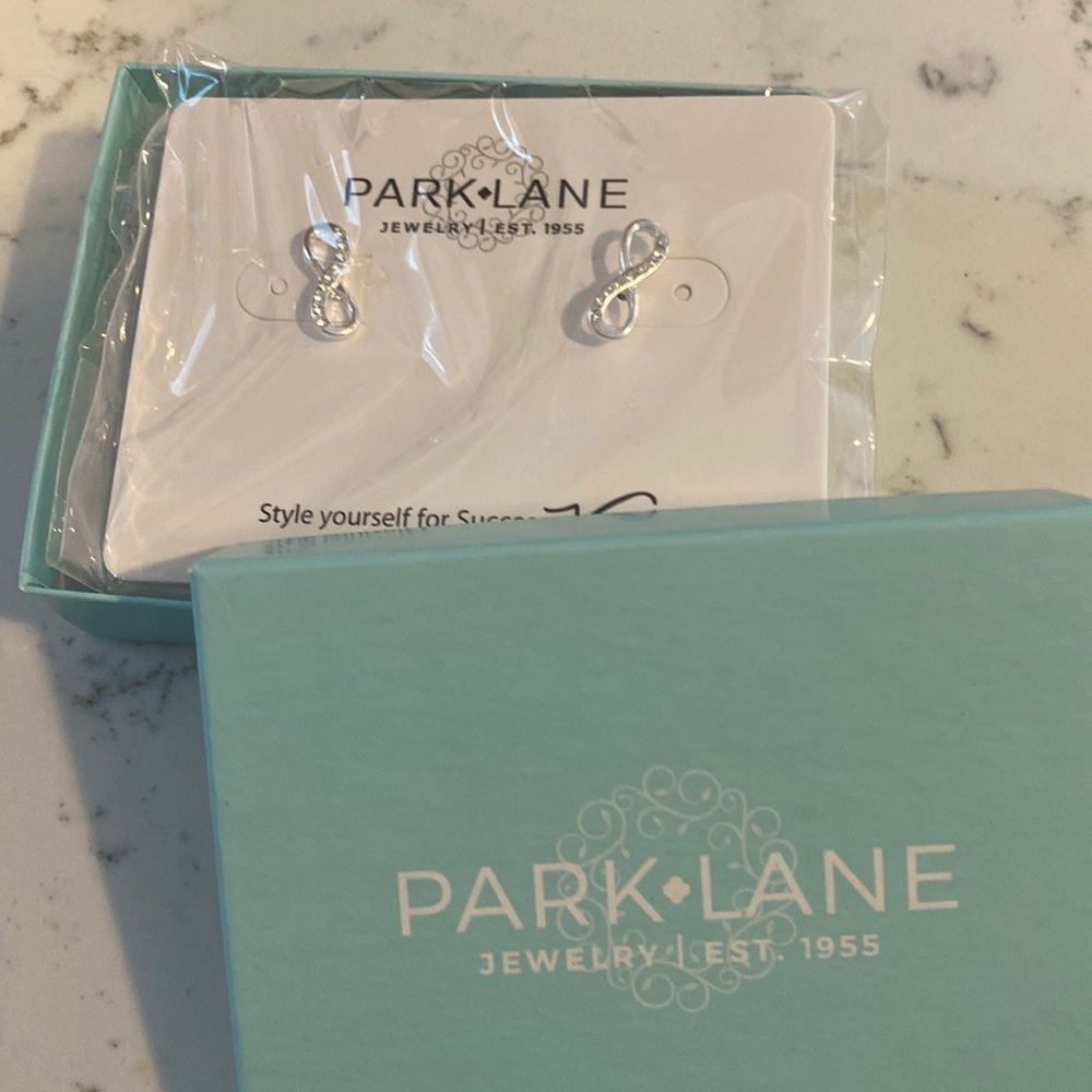 Park Lane infinity stud earrings